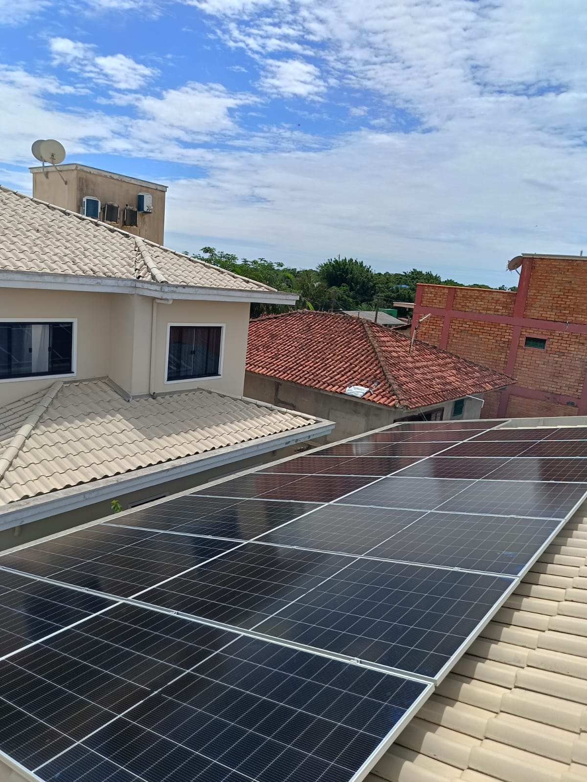 Instalação de 11,2 kWp em Barra Velha, SC