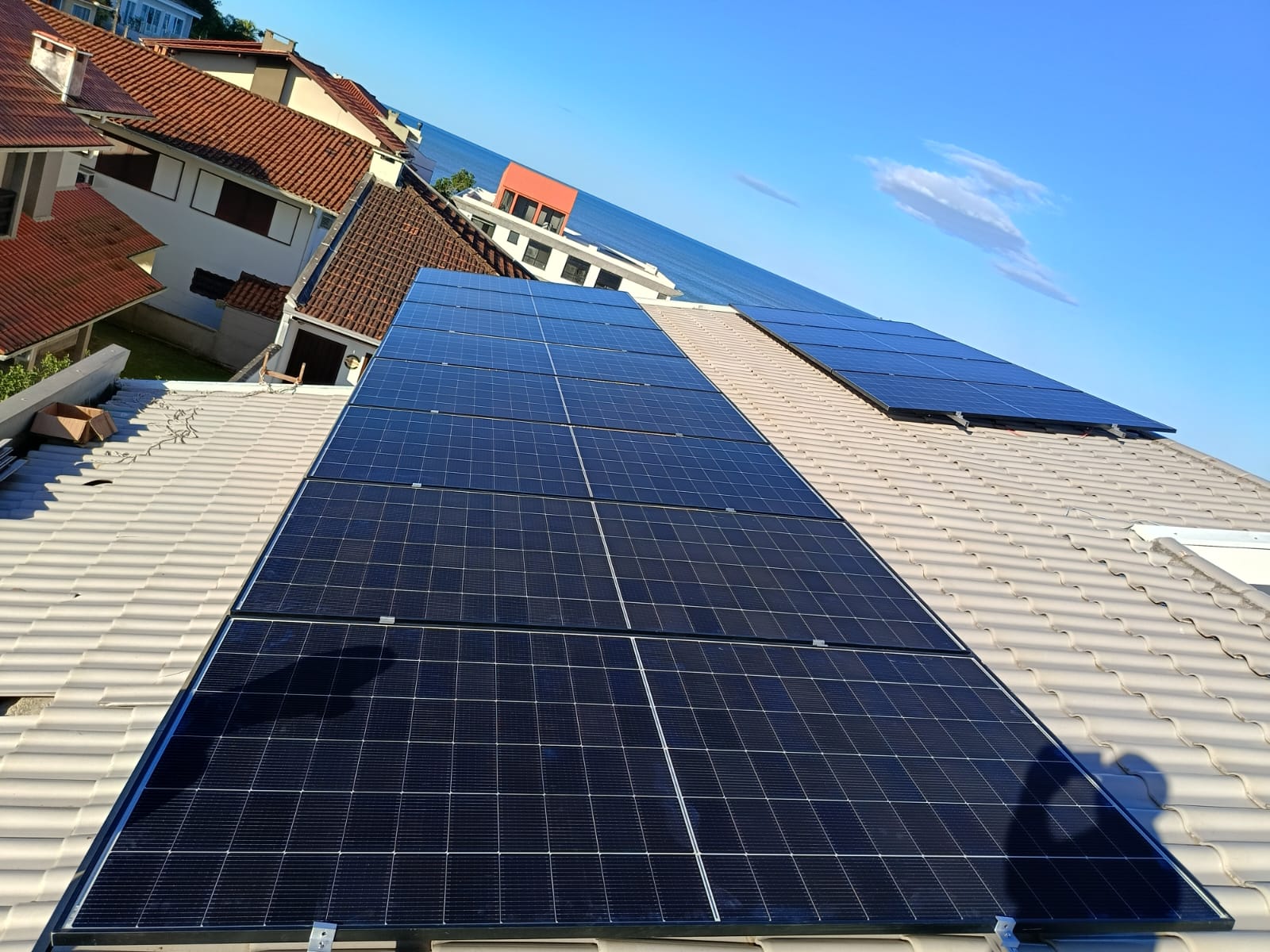 Instalação de 8,4 kWp em Itajaí, SC