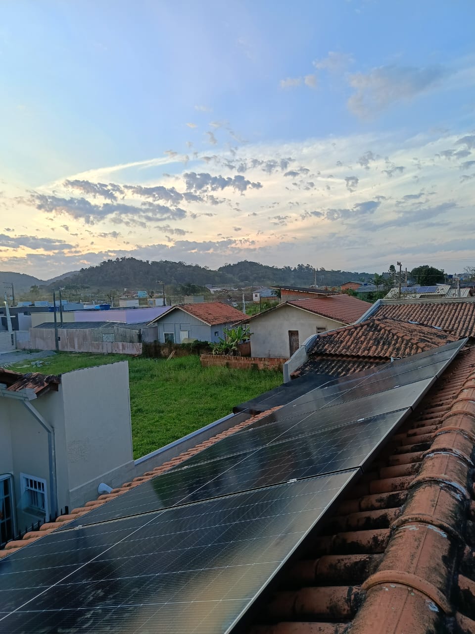 Instalação de 7 kWp em Tijucas, SC