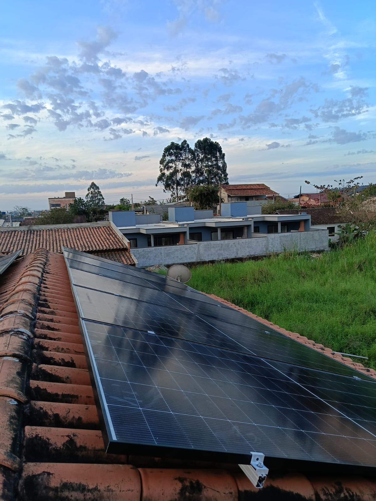 Instalação de 7 kWp em Barra Velha, SC
